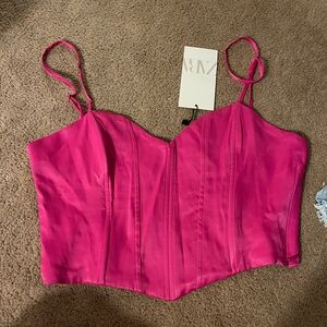 New with tags Zara Corset top